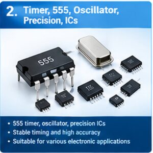 Timer, 555, Oscillator, Precision ICs