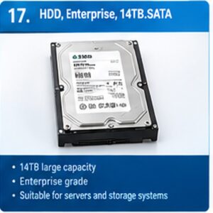 HDD, Enterprise, 14TB, SATA